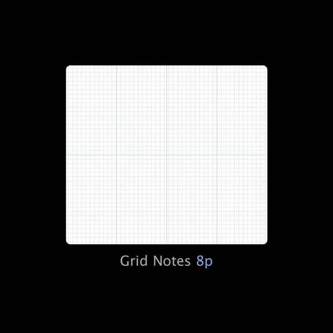 Grid notes - 2023 Simple Long Hardcover Dated Weekly Planner