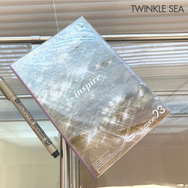 Twinkle sea - Inspire B6 Dateless Weekly Diary Planner