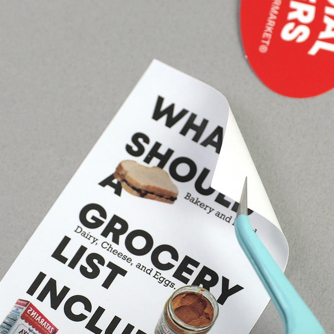 Removable  - Paperian Nice Mood Supermarket Removable Sticker Pack