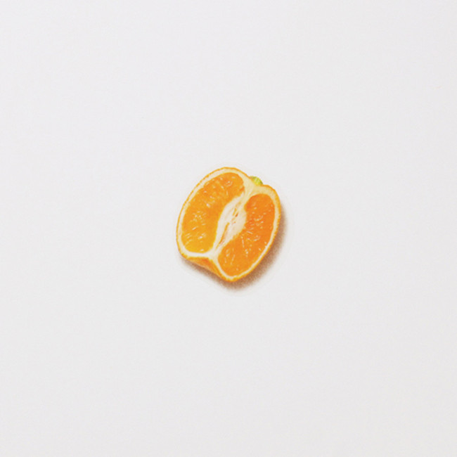 Appree Mandarin Fruit Clear Sticker