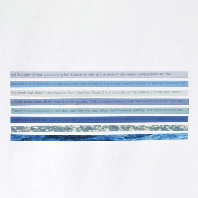 Wavydays - After The Rain Long Index Highlighter Sticky Note Set