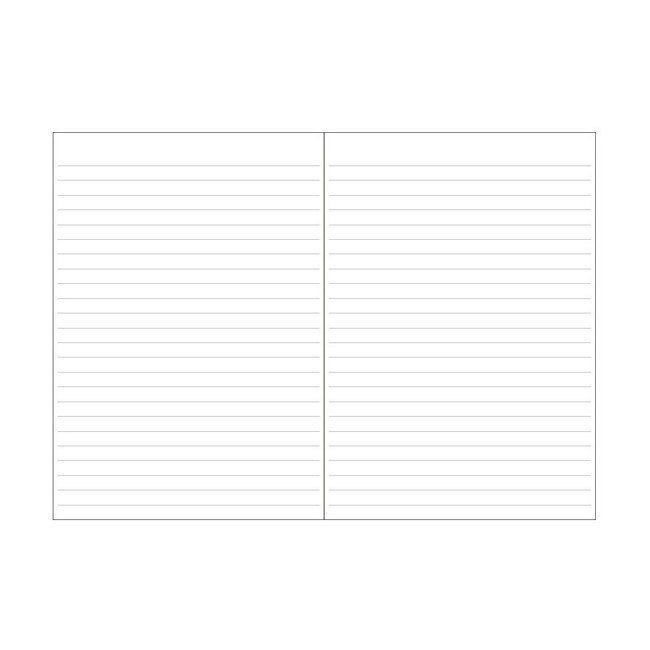 Lined notes - Wavydays A5 Large Lined Notebook V3