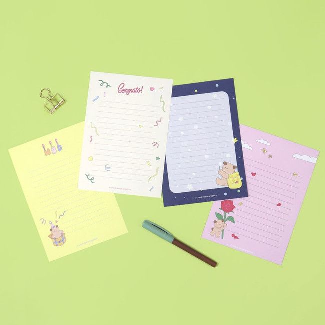 Oh Friends Message Letter And Envelope Set