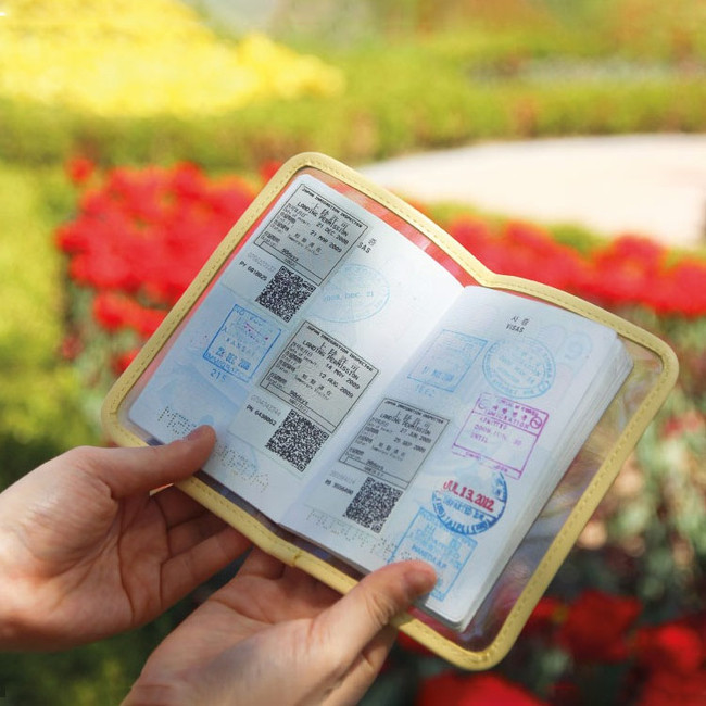 Use of example - Jam studio Dingdong Travel Passport Case Holder