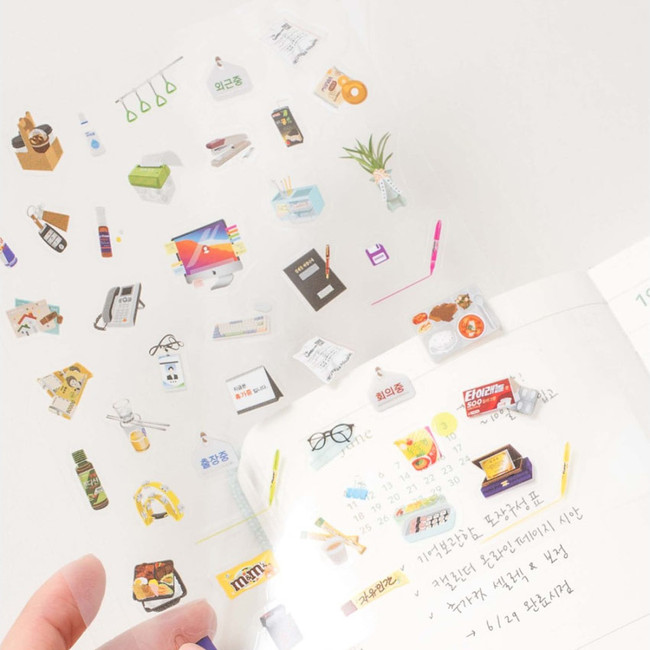 My life Useful Clear Sticker Sheets