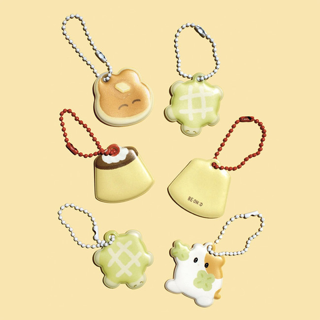 Dessert Soft Ball Chain Key Chain