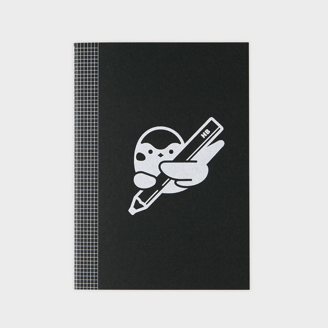 Black - Munduk B6 Plain Notebook