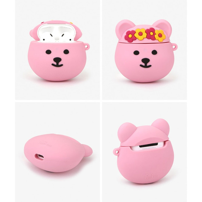 Pinky - Jelly Bear Wireless Earbuds Case for Airpods