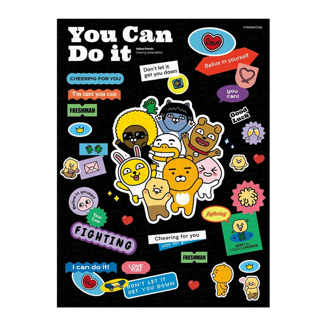 Kakao Friends You Can Do It 150 Piece Jigsaw Puzzle