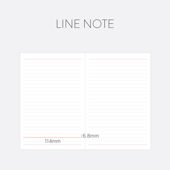 Lined note - Indigo 2024 Prism B6 Dated Weekly Diary Planner
