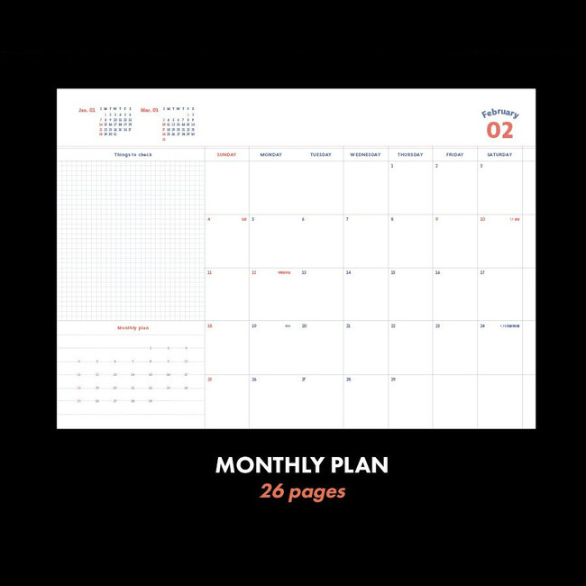 monthly plan - Iconic 2024 Record On A5 Dated Weekly Diary Planner