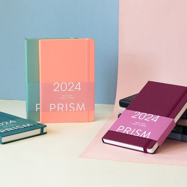 Indigo 2024 Prism A5 Dated Weekly Diary Planner