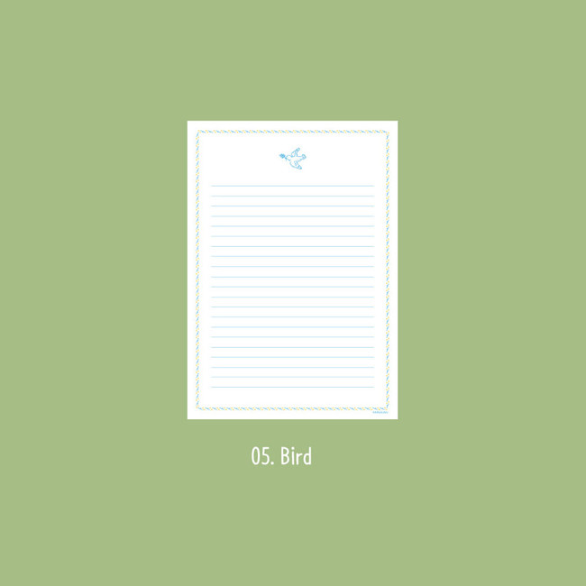 Bird - Near And Dear A5 Lined Notepad 60 Sheets