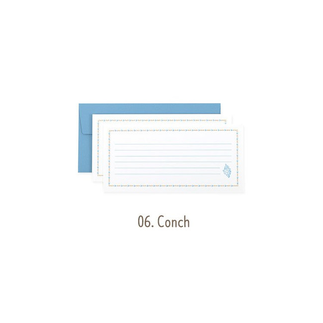 Conch - Near And Dear Small Letter and Envelope Set