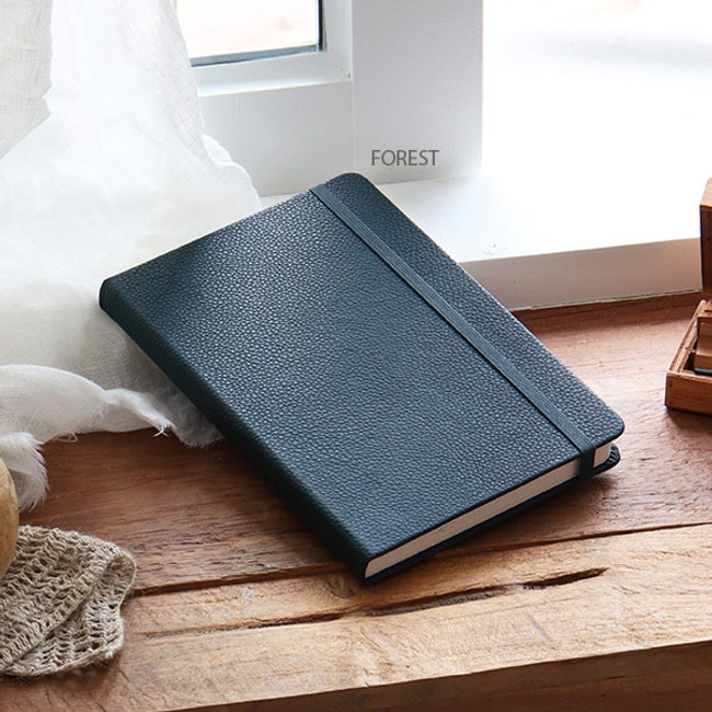 forest - Indigo 2024 Prism Leather B6 Dated Weekly Diary Planner