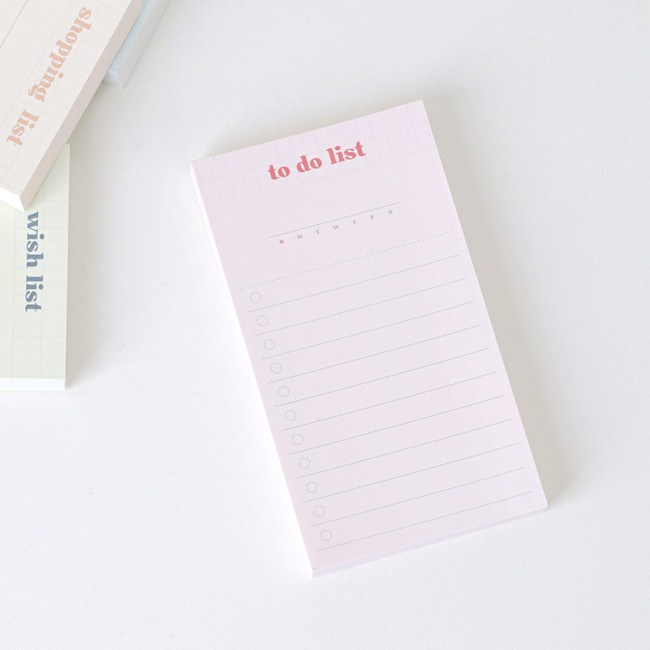 Buyme Langsam Dateless Planning Writing Notepads