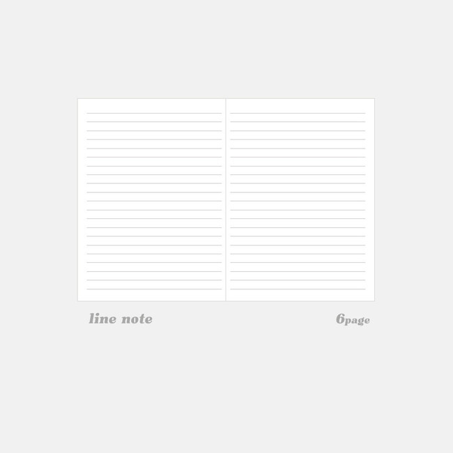 lined note - Buyme 2024 Langsam Dated Daily Diary Planner