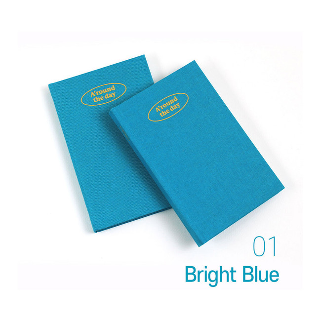 Bright blue - 2024 A'round Small Dated Weekly Planner