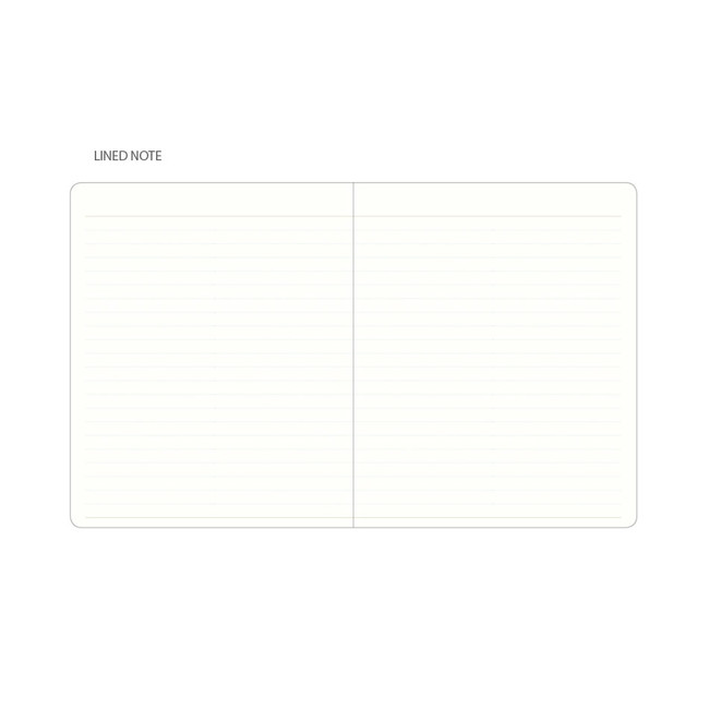 Lined note - 2024 Making Memory Small Wide Dated Monthly Planner Agenda