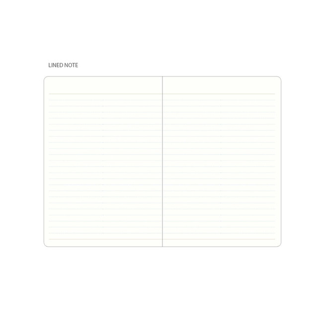 Lined note - 2024 Notable Memory Slim B6 Dated Weekly Planner Agenda