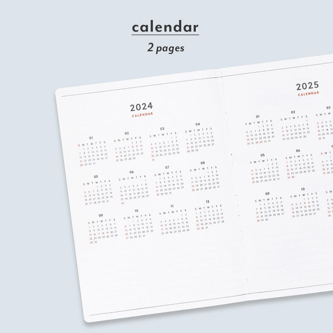 Calendar - 2024 Journal Journey A5 Dated Weekly Planner Diary