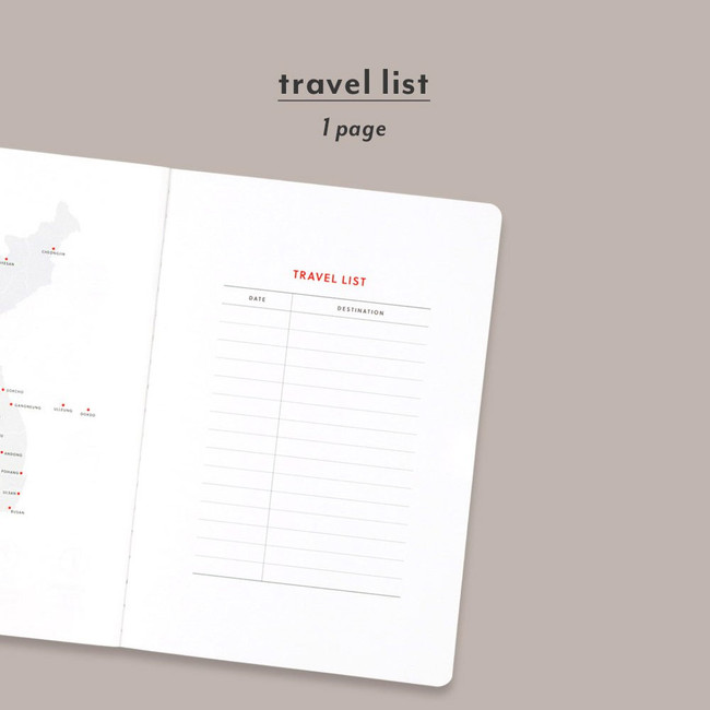 Travel list - 2024 Journal Journey B6 Dated Weekly Diary Planner