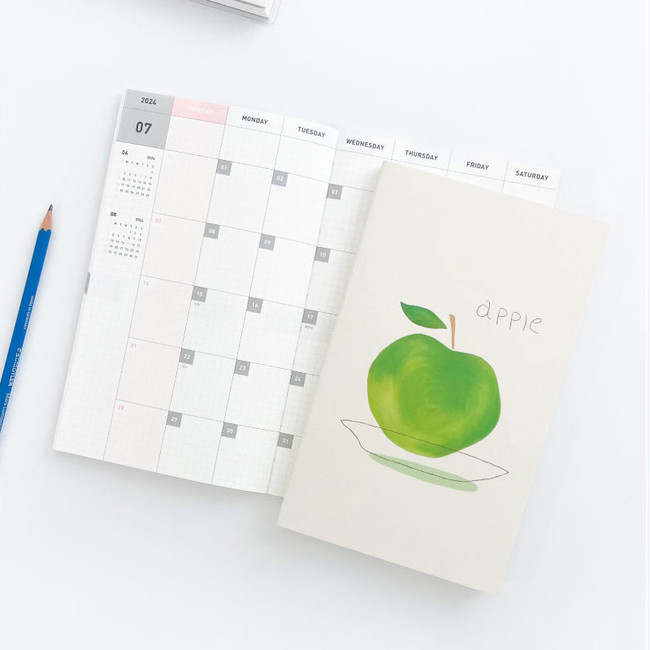 Monthly plan - Jam studio 2024 Table Long Dated Weekly Diary Planner