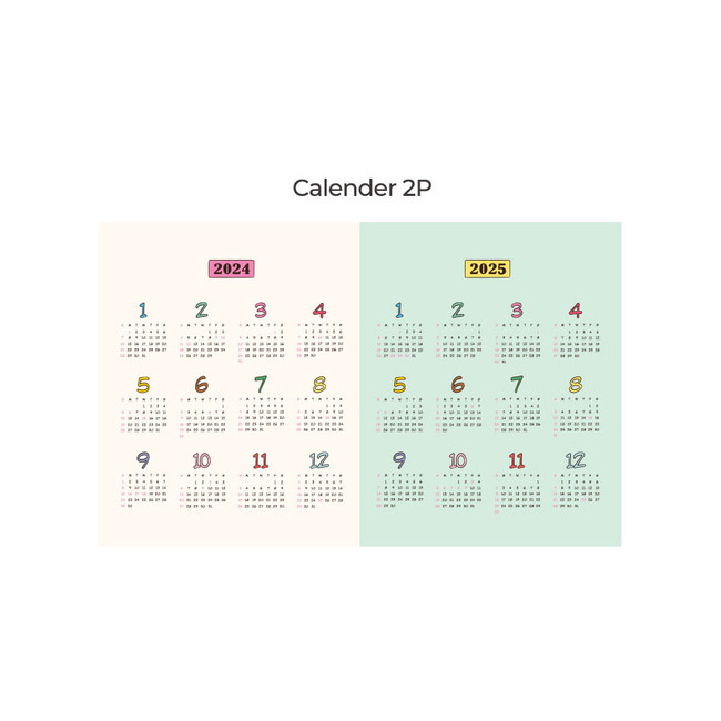 Calendar - 2024 Jelly Bear Dated Weekly Diary Planner