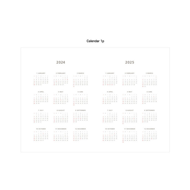 Calendar - 2024 D Planner A4 Wirebound Dated Monthly Planner