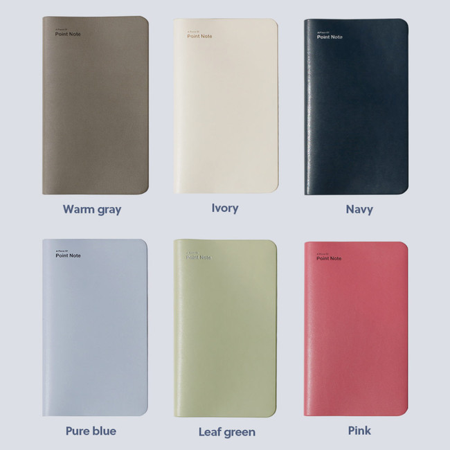 Colors of A Piece Of Point Long Lined Notebook