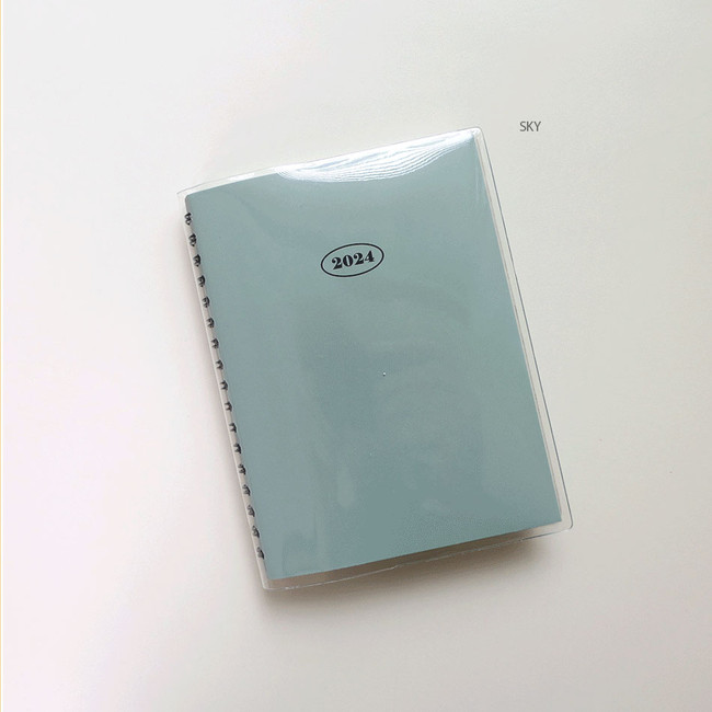 Sky - 2024 The Memo Life A6 Spiral Daily Diary Planner