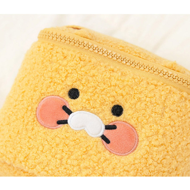 Detail of Kakao Friends Choonsik Boucle Cube Pouch