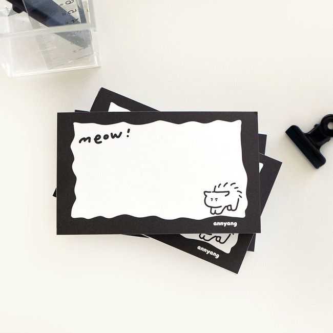 Memo - Annyang Day Black Notepad 70 Sheets