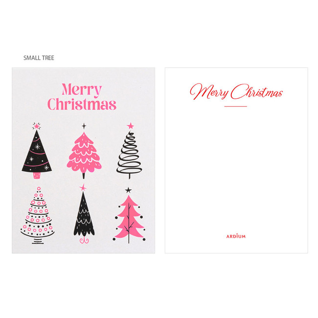 Small tree - Ardium Merry Christmas Card with Envelope