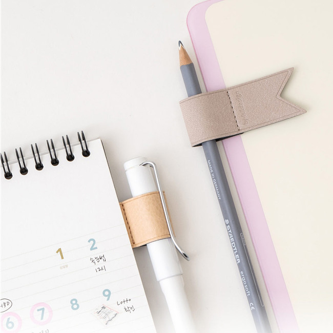 Byfulldesign Vegan Leather Multi Pen Holder