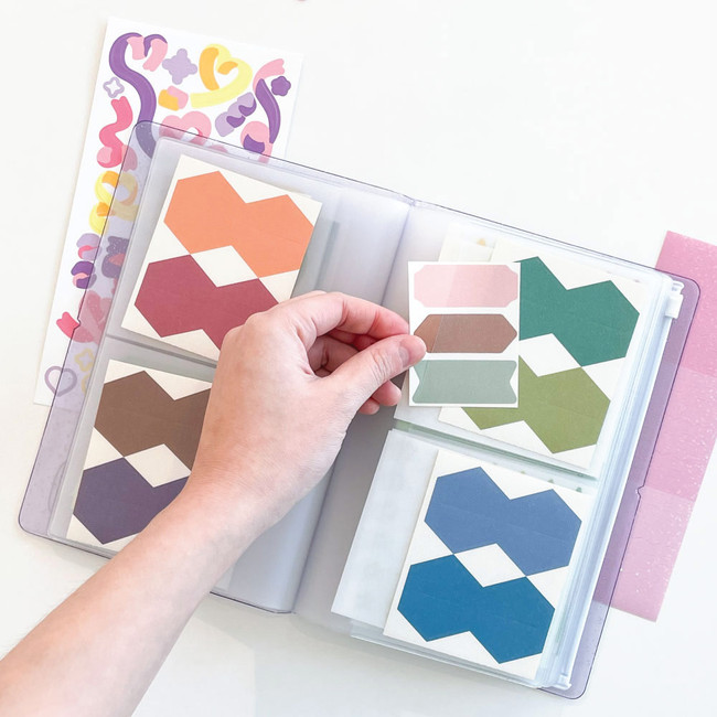 Small pocket - Jam Studio Sticker Storage Book Collecting Album