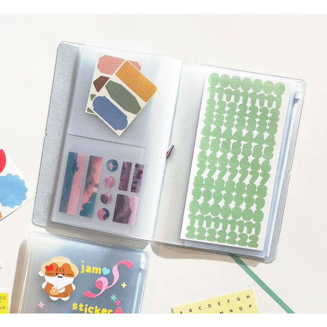 Jam Studio Sticker Storage Book Collecting Album