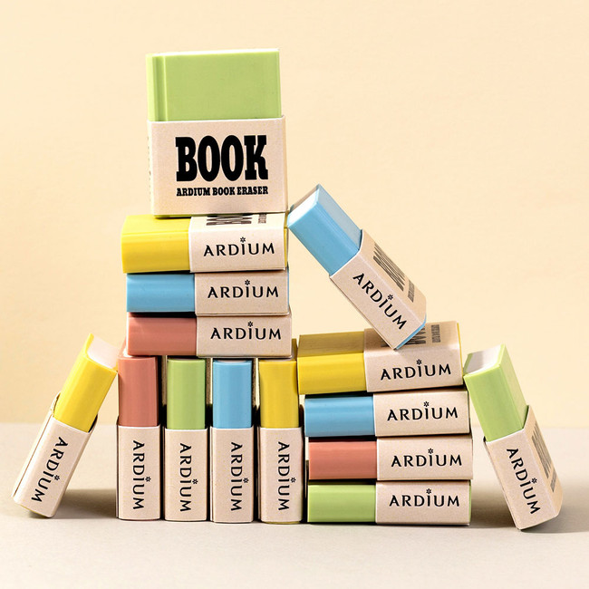 Ardium Book Shaped Eraser