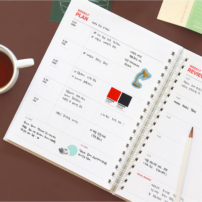 Weekly plan - 2024 Workers Twin Wire Dated Weekly Planner Diary