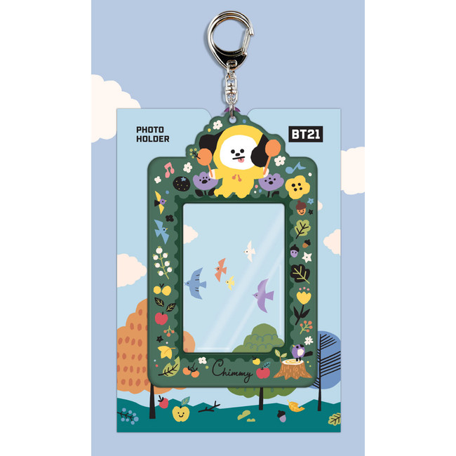 BT21 Chimmy Photo Holder with Key Ring