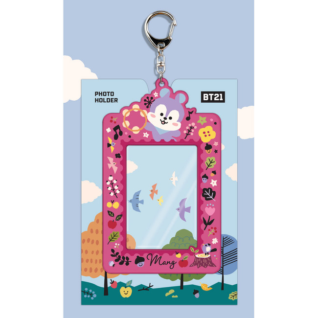 BT21 Mang Photo Holder with Key Ring