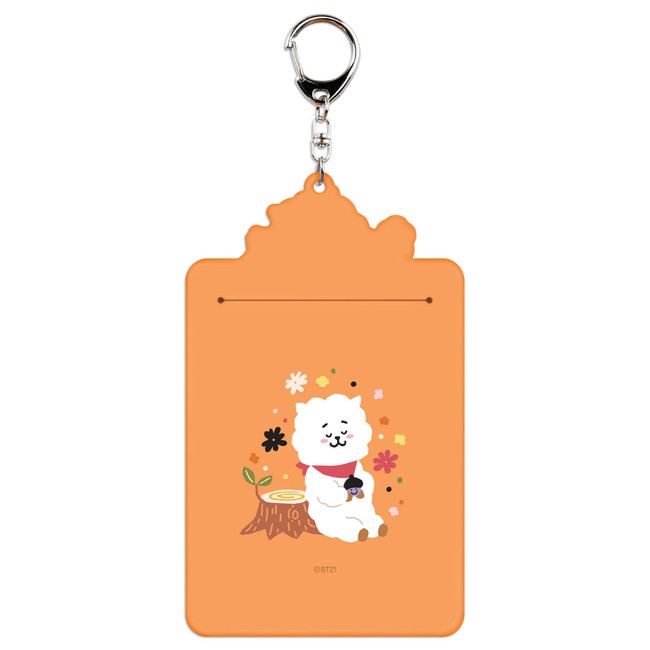 Back - BT21 RJ Photo Holder with Key Ring