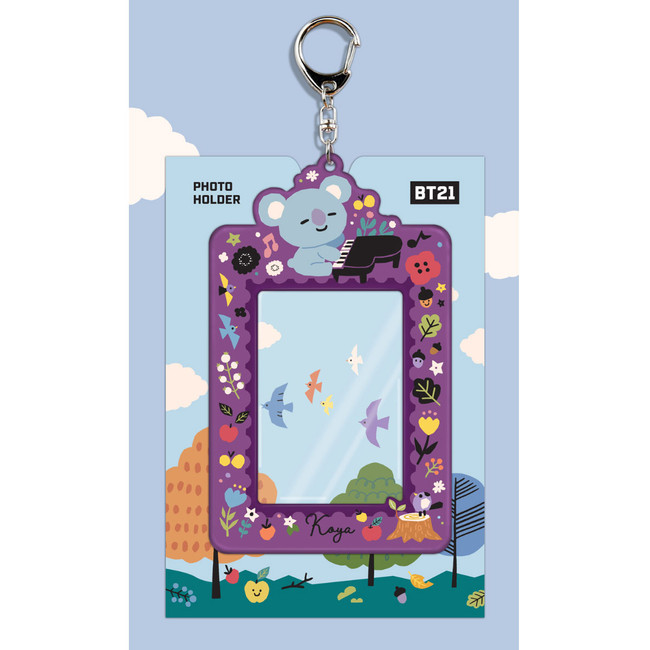 BT21 Koya Photo Holder with Key Ring