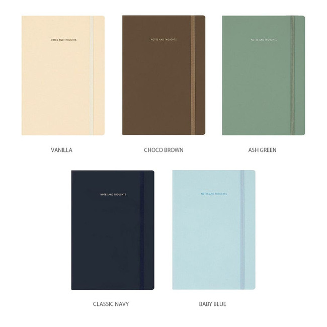 Colors of Antenna Shop Table Talk Hardcover Grid Notebook