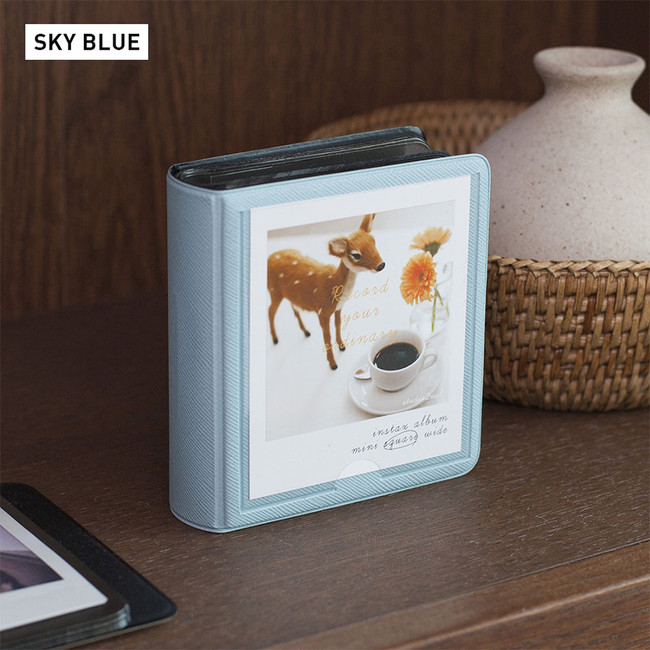 Sky blue - 2NUL Pocket Slip in Photo Album for Instax Square