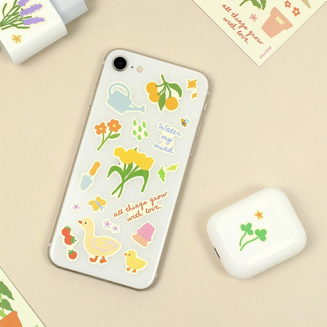 Life Gardening Removable Sticker Pack