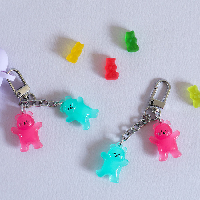 Dailylike Jelly Bear Baby Daily Keyring Keychain