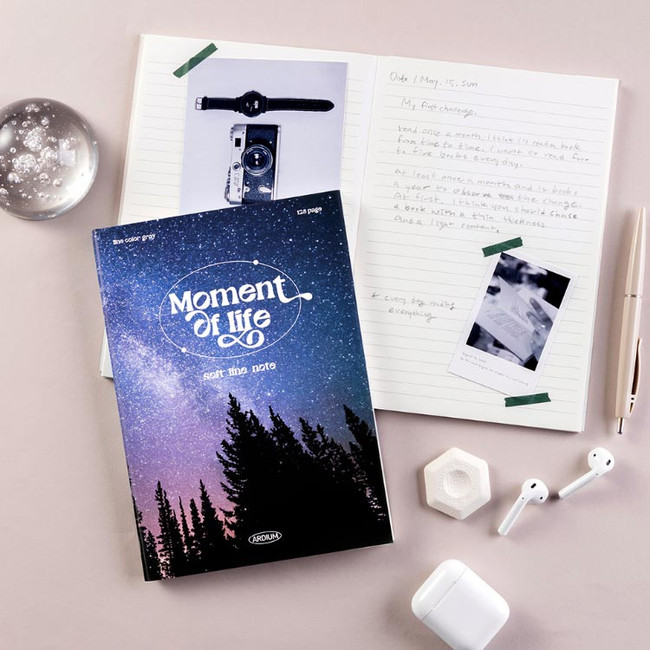 Ardium Moment Of Life Lined Notebook