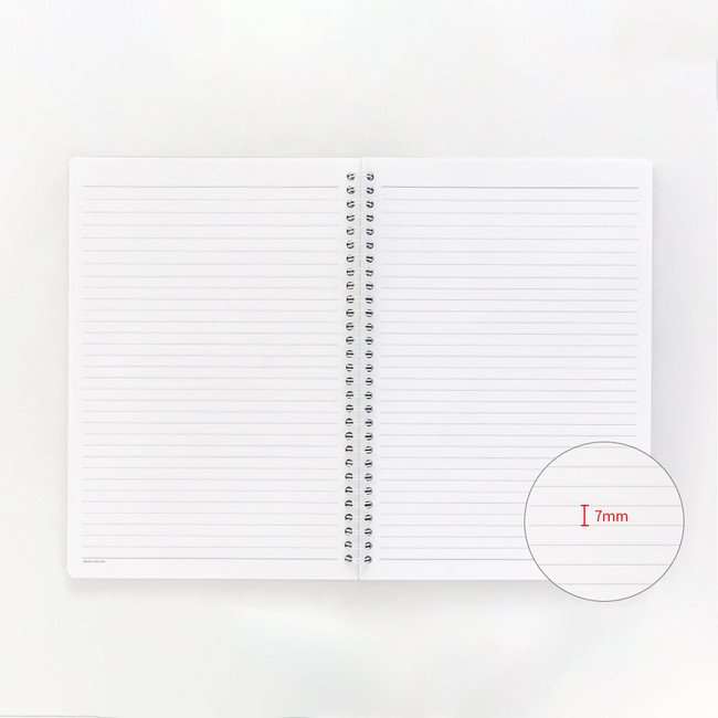 lined notebook - ROMANE Brunch Brother B5 PP Cover Lined Grid Notebook