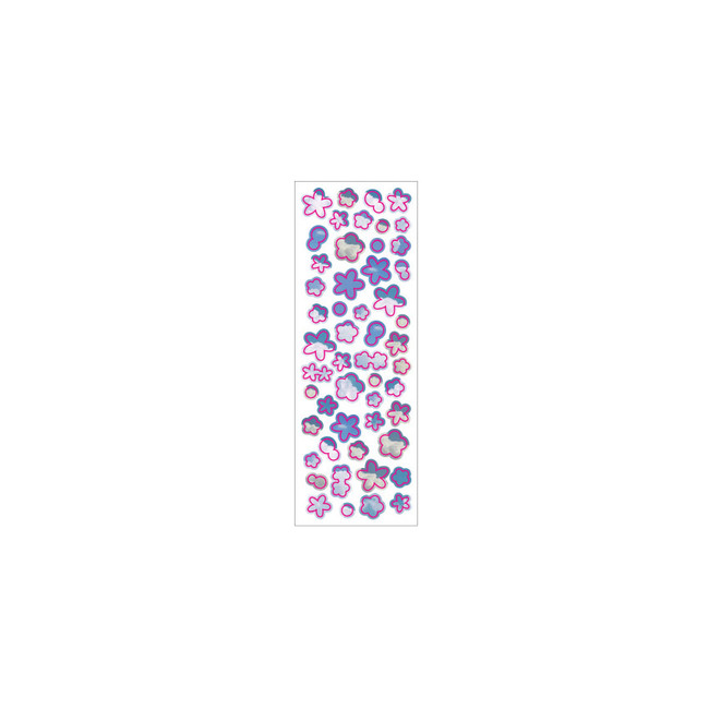 Bonne Journee Cloud Flower Paper Sticker Seal